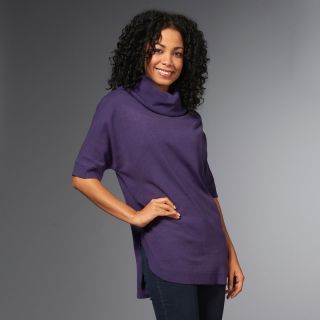 142 256 queen collection queen collection cowl neck poncho sweater
