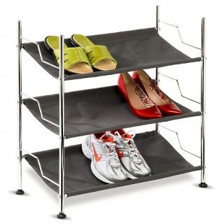146 046 honey can do 3 tier canvas shoe rack with steel frame rating