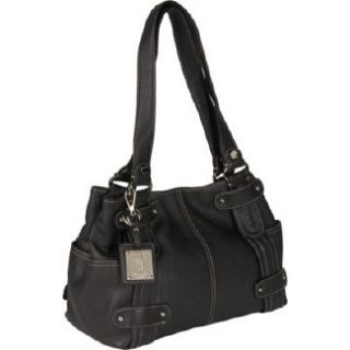 Handbags Tignanello Perfect 10 Studded Black 
