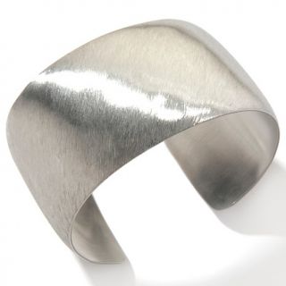  brushed wide silhouette 7 cuff bracelet rating 144 $ 14 95 s h $ 3 95