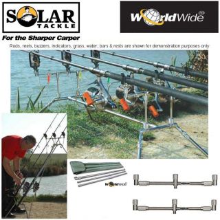 Solar Stainless Steel Worldwide Rod Pod with Conversion Kit Buzzer Bar