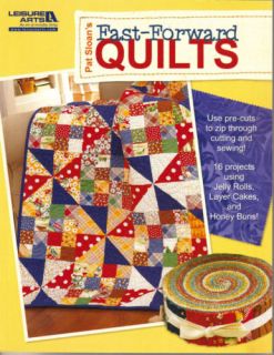 Pat Sloans Fast Forward Quilts Jelly Rolls Charm Packs