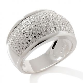 167 328 sterling silver diamond accent wide band ring rating 4 $ 19 95