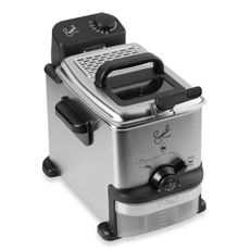 Emeril Deep Fryer with Integrated Oil Filtration System