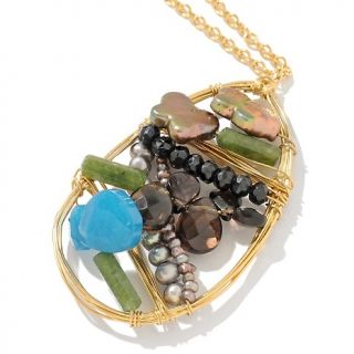 165 001 olivia by amanda sterett multigemstone abstract wire wrapped