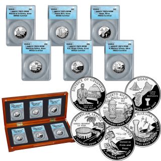 435 169 coin collector 2009 pr70 anacs silver dc and territorial state