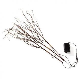 185 715 winter lane set of 3 battery operated led staked twigs rating
