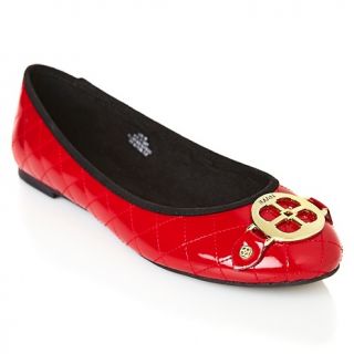 184 559 iman classic elegance quilted patent comfort flats rating 50 $
