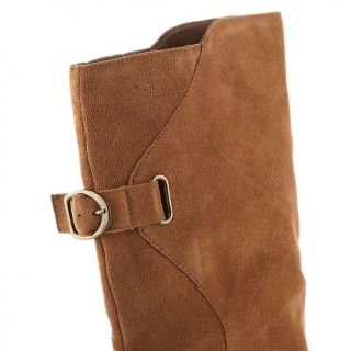 Steven by Steve Madden Luccyy Suede Buckle Boot