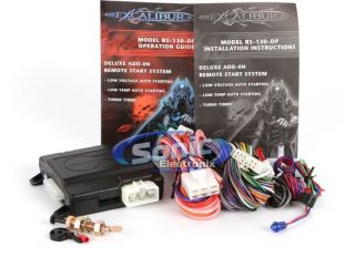 Excalibur RS 130 DP Deluxe Add on Remote Car Starter