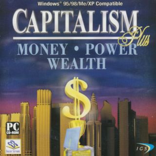 Capitalism Plus Win95 XP Business Tycoon PC Game New 0772040814670