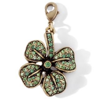 179 557 heidi daus heidi daus march 4 leaf clover design crystal charm