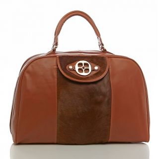 194 079 iman rich leather haircalf iconic carryall bag rating 16 $ 399