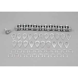 Stage 8 Locking Fasteners Bolt Kit SB Chevy Ford 302 Oil Pan 8940