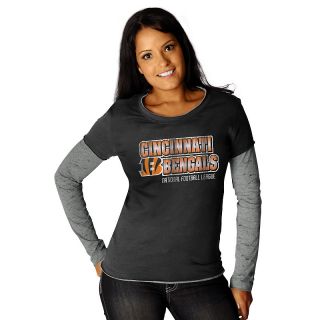 201 028 vf imagewear nfl womens twofer layered tee bengals rating 24 $