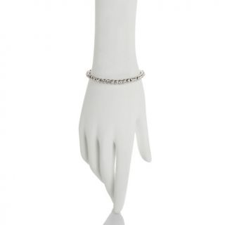 Michael Anthony Jewelry® Diamond Cut Bead Sterling Silver 7 Bracelet