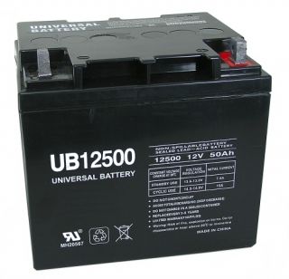  50AH UB12500 UPS Battery Replaces 40AH Enduring 6GFM40 6 GFM 40