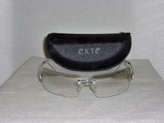 Brand New Exte Silver Sunglasses Mod 56002 Case