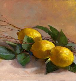 Oil Painting Lemons DVD Instruction Hall Groat II