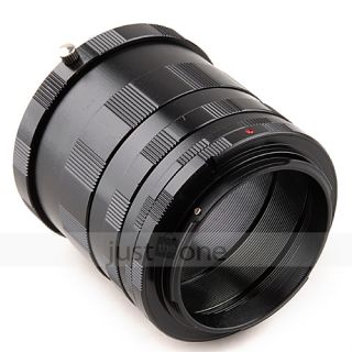 Macro Close Up Extension Tube 3 Ring Set F Canon EOS EF DSLR SLR 60D