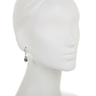 Victoria Wieck 2.63ct Swiss Blue Topaz and White Topaz Sterling Silver