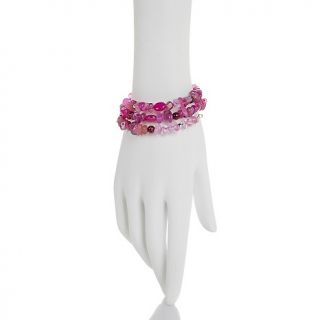 Sonoma Studios Multicolored Gemstone Coil Bracelet