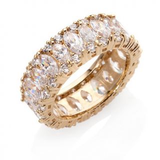 204 385 jean dousset absolute round and marquise eternity band ring