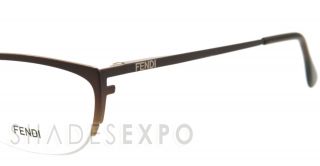 NEW Fendi Eyeglasses F 995 BROWN 757 F995 55MM