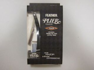 Feather Plier Razor Diamond Series with 20 Blades