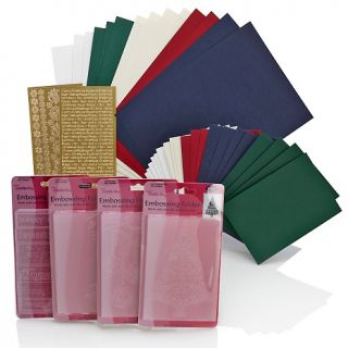 217 986 ecstasy crafts seasonal designs embossed folder kit rating be