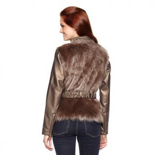 Fashion Jackets & Outerwear Faux Fur IMAN Platinum Sexy