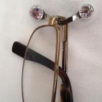 New Readerest Eyeglass Magnetic Holder Stainless Steel