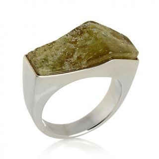 218 932 mine finds by jay king prehnite sterling silver east west ring