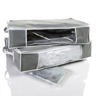 227 788 underbed storage tote with vacuum compression bag 2 pack