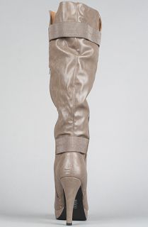 Sole Boutique The Fashion News X Boot in Taupe