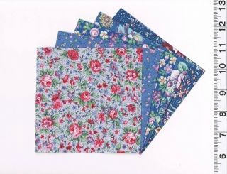 Quilting Fabric Charm Pack 10 5 Quilt Square Blocks Concord Floral