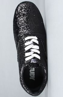 Study The Glitter Drop Sneaker in Black