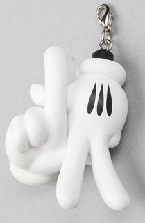 Dissizit The LA Hands Keychain Charm in White