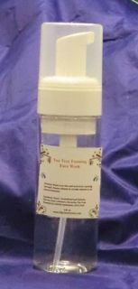 Tea Tree Foaming Facial Cleanser Face Wash Sulfate Free Acne Oily Skin