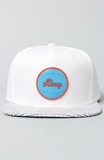 reebok the pump snapback cap in white sale $ 13 95 $ 28 00 50 % off