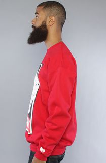 RockSmith The Ghost Crewneck Sweatshirt in Red