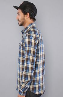 HUF The Paddington Buttondown Shirt in Brown