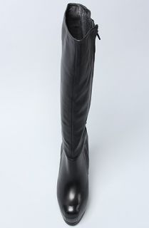 Pour La Victoire The Klee Boot in Black Leather