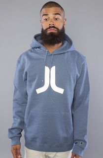 WeSC The Icon Hoody in Indigo Melange