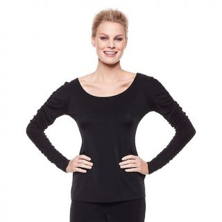 228 097 slinky brand ruched long sleeve tee rating 2 $ 39 90 s h $ 6