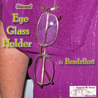 Specsecure by Readerest Magnetic Eyeglass Holder Stainless w Free