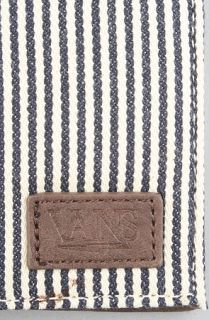 Vans The Bolted Wallet in Navy Railroad Stripe