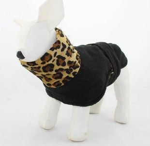 Pet Clothes Winter Dog Coats Turtleneck Fleece Warm for Small Large