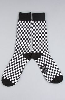 Bell The Checkerboard Socks in Black White