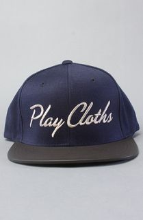 Play Cloths The Hand Written Snapback Hat in Dress Blues  Karmaloop